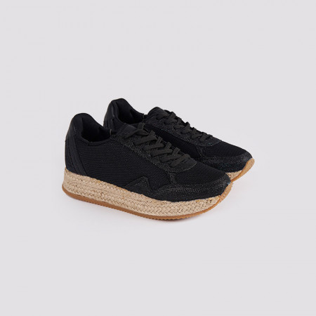 Pantofi sport dama, SHINY, Negru
