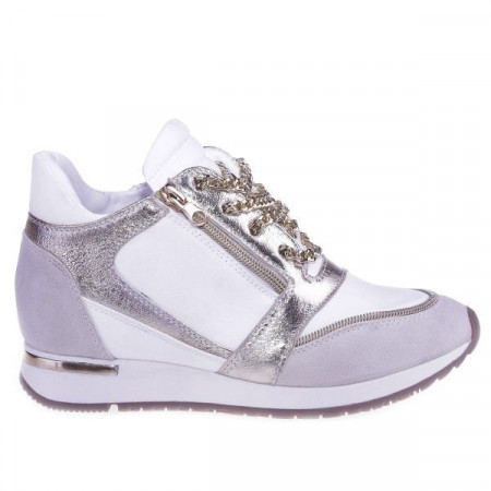 Sneakers Dyna white gold