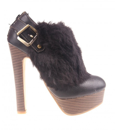Botine cu toc Desire