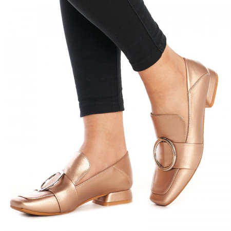 Mocasini Auriu Trendy Salma