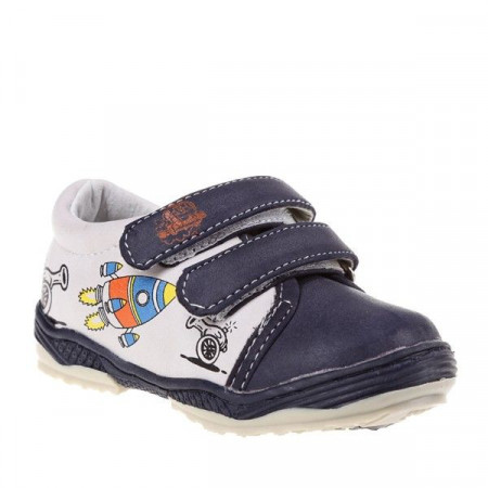 Pantofi copii Rocket blue/beige marimi 21-26