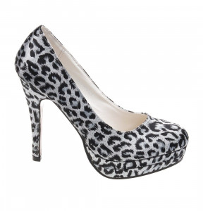 Pantofi de dama black leopard Crista