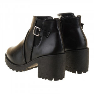 Botine casual imblanite Cecilia