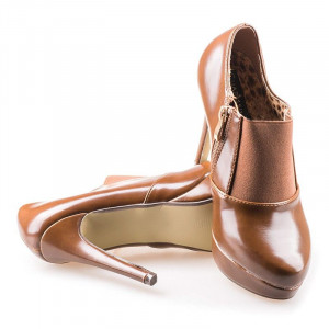 Botine cu toc si platforma Jolie