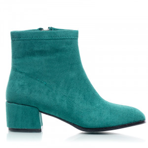 Botine dama cu toc elegante din velur Alma