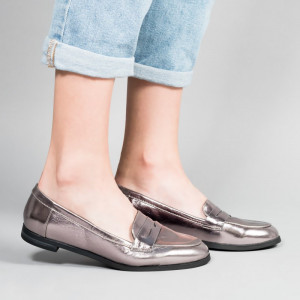 Mocasini KLARA plomo