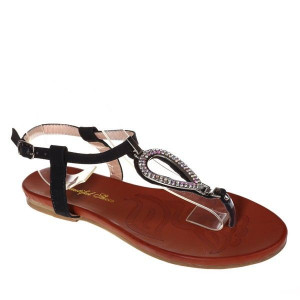 Sandale negre Viviene