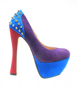 Pantofi dama mov Spider
