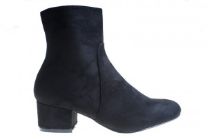 Botine cu toc office Amalia blk