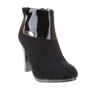 Botine cu toc Silvia