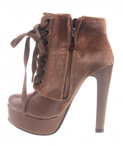 Botine dama coffee Style