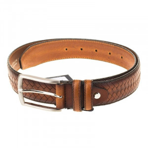 Curea Amalfi din piele naturala made in Romania Albert brn
