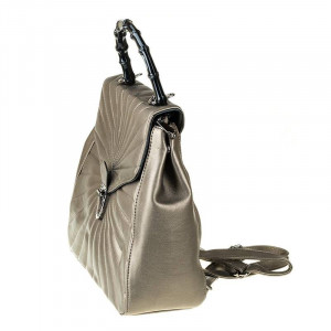 Geanta tip ruscsac trendy Mia metalico