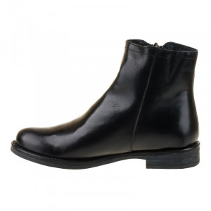 Ghete casual imblanite din piele naturala italia Antonia