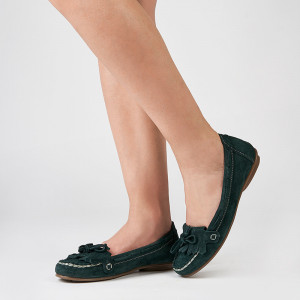 Mocasini Dama, KLARICE, Verde