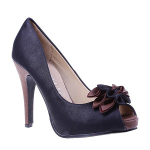 Pantofi Bianca negru/maro