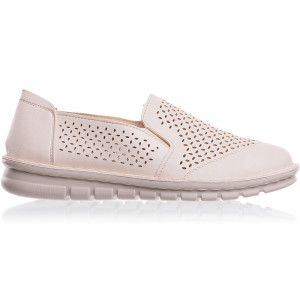 Pantofi casual cu talpa usoara Ania bej