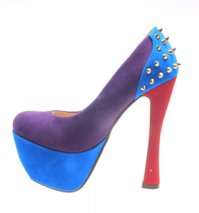 Pantofi dama mov Spider