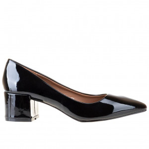 Pantofi office din lac Andra blk