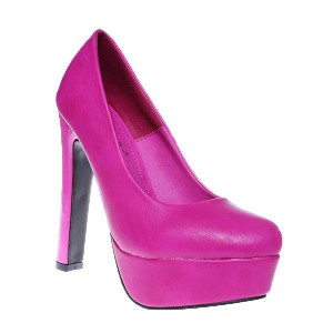 Pantofi platforma Bombone cyclam