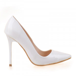 Pantofi stiletto Abelle wht