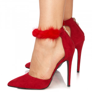 Pantofi stiletto cu toc inalt Ilaria