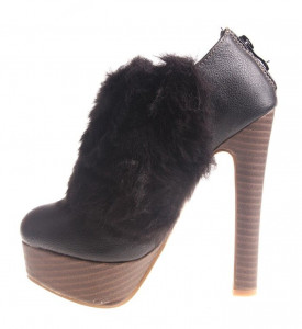 Botine cu toc Desire