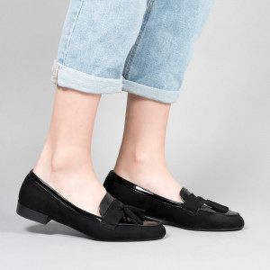 Mocasini JULIA negru