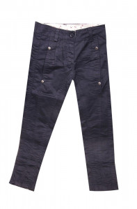 Pantaloni navy Floral