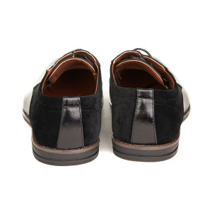 Pantofi barbati sport chic cu insertie de velur Doru