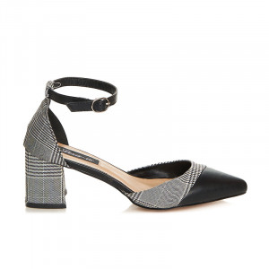 Pantofi cu toc mic gros Ecaterina