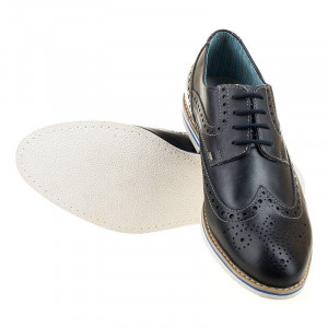 Pantofi office din piele naturala italiana Ermanno