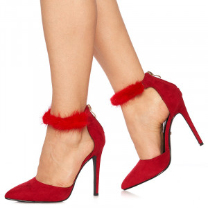 Pantofi stiletto cu toc inalt Ilaria