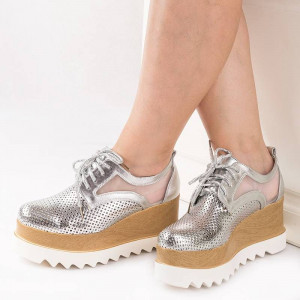 Sneakers cu talpa inalta Anita