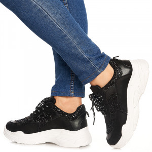 Sneakers dama Alison negru