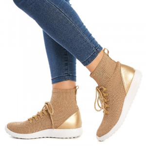 Sneakers dama din material elastic Sabrina