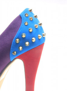 Pantofi dama mov Spider