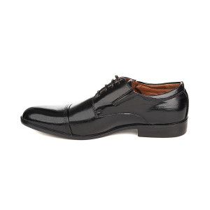 Pantofi office cu talpa sport Dinu negru