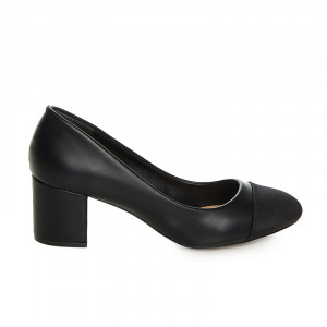 Pantofi office cu toc Althaia negru
