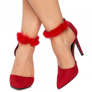 Pantofi stiletto cu toc inalt Ilaria