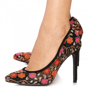 Pantofi stiletto cu toc inalt Italia