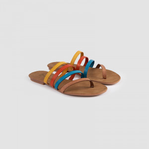 Papuci dama, IDALIA, Camel