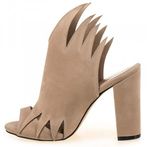 Sandale trendy cu toc Natalia