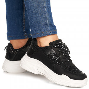 Sneakers dama Alison negru