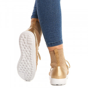Sneakers dama din material elastic Sabrina