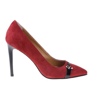 Pantofi Stiletto din piele naturala Monalisa