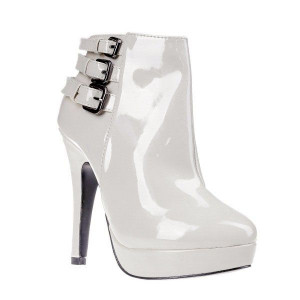 Botine Matilda bej pat