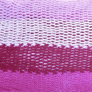 Fular Penia white pink