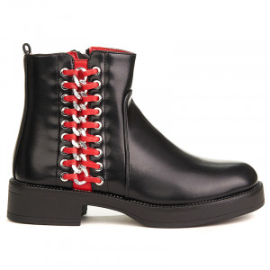 Ghete casual din piele ecologica Adriana