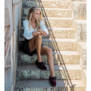 Pantofi dama CLEOPATRA bordo